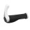 2 pièces de poignées de guidon Lock-On en corne de bœuf 2,3 cm blanc 4