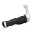 2 pièces de poignées de guidon Lock-On en corne de bœuf 2,3 cm blanc 11