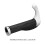 2 pièces de poignées de guidon Lock-On en corne de bœuf 2,3 cm blanc 5
