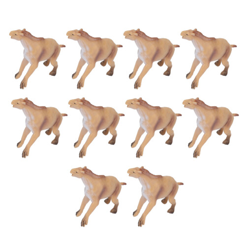 10 pièces Moropus modèle animal en PVC 54,2 cm figurines 1