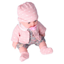 Q12G-002C-026 Bambola Reborn Morbida Grigia da 12 pollici