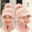 Ensemble bonnet et écharpe tricotés d'hiver taille unique rouge acrylique 6