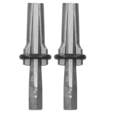 2 pièces de coins de fendage pour pierre de 14 mm, 10,5 3,2 cm HSS