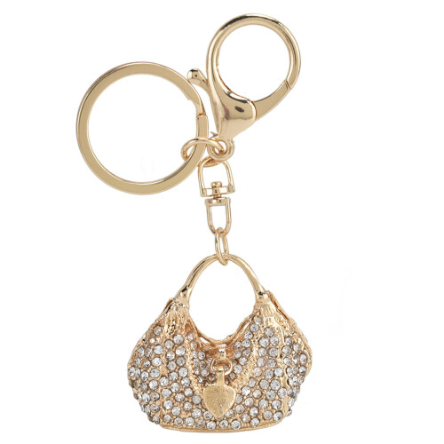 Portachiavi con strass - Ciondolo a forma di borsa 1 pezzo 1