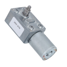 Moteur réducteur à vis sans fin 12 V CC réversible autobloquant arbre de 8 mm JGY-37023RPM