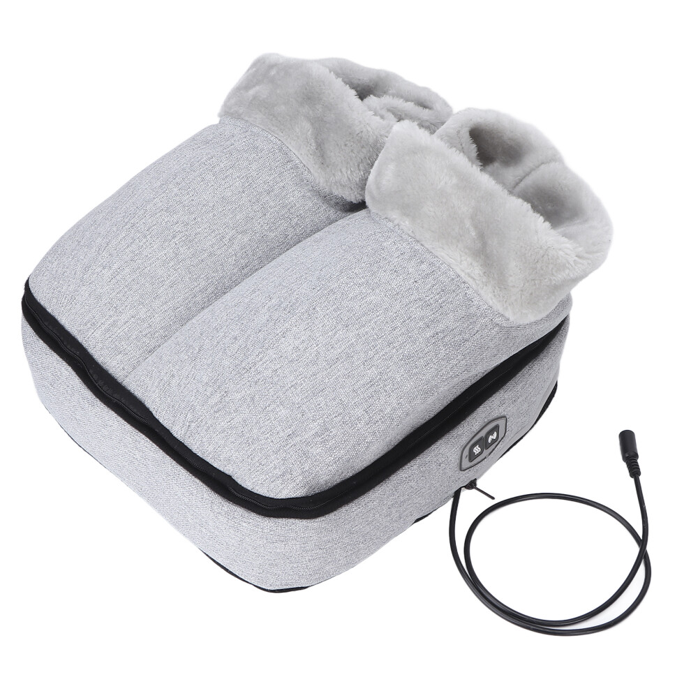 Electric Foot Massager Stress Pain Relief Adjustable Heated Foot Warmer for Plantar Fasciitis 110â240VUK Plug