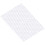 200 pezzi clip per becco di pollo in plastica PP bianco gallo 1