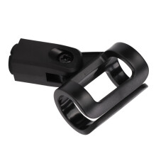 Mini supporto clip universale per microfono in plastica 3/8-5/8