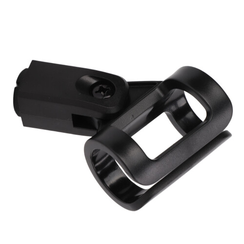 Mini supporto clip universale per microfono in plastica 3/8-5/8