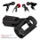 Mini supporto clip universale per microfono in plastica 3/8-5/8 6