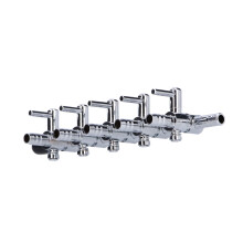 Distributeur d'oxygĂšne en acier inoxydable Ă 5 tĂȘtes, 6 mm / 0,23 po