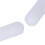 200 pièces de clips de bec de poulet en plastique PP S blanc 6