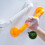 Type 1-3 30/40/50 cm Barre d'appui en inox Blanc/Jaune 7
