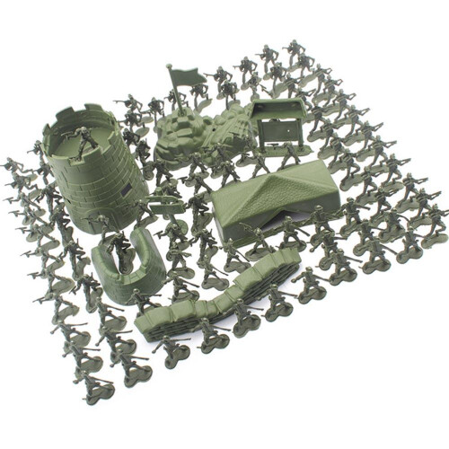 Modèle Soldat miniature-Taille 4 cm-Couleurs assorties-Cap: 1 2