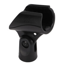 Clip per microfono wireless in plastica JD-12 regolabile con adattatore per il suono dal vivo.