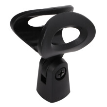 R6 supporto per microfono in plastica nera 62 g 3/8 di pollice 5/8 di pollice