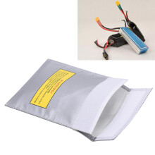 Borsa ignifuga per batteria LiPo RC da 1823 cm per ricarica e conservazione in sicurezza Argento