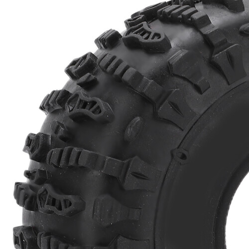 SCX10 Pneus RC en caoutchouc 2,2 pouces diamètre 150 mm noir 2