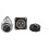 Connettore Aviation AC 500 V 25 A Φ2.5 x 3, Argento 7