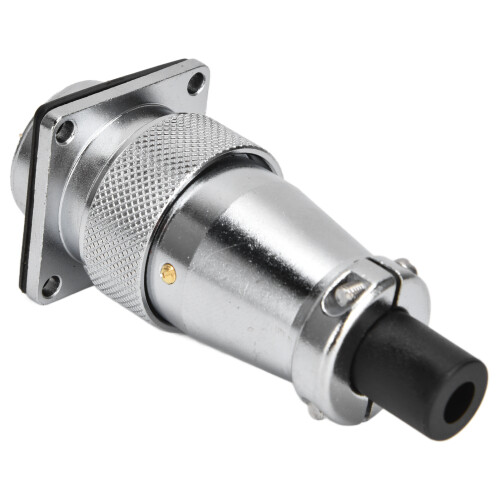 Connettore Aviation AC 500 V 25 A Φ2.5 x 3, Argento