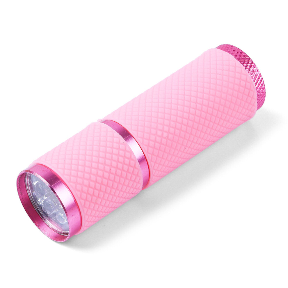 Portable Mini Nail Drying Lamp LED Phototherapy Lamp Quick Dry Nail Dryer for Gel Nails Flashlight for Home and Salon