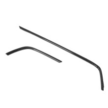 2 pièces Honda Civic 2016-2020 garniture de bouche d'aération en fibre de carbone