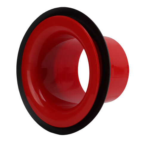 Potenziatore rosso per tamburo ABS+Gomma, Altezza 10,5 cm/4,1in 1