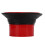 Potenziatore rosso per tamburo ABS+Gomma, Altezza 10,5 cm/4,1in 15