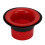 Potenziatore rosso per tamburo ABS+Gomma, Altezza 10,5 cm/4,1in 16