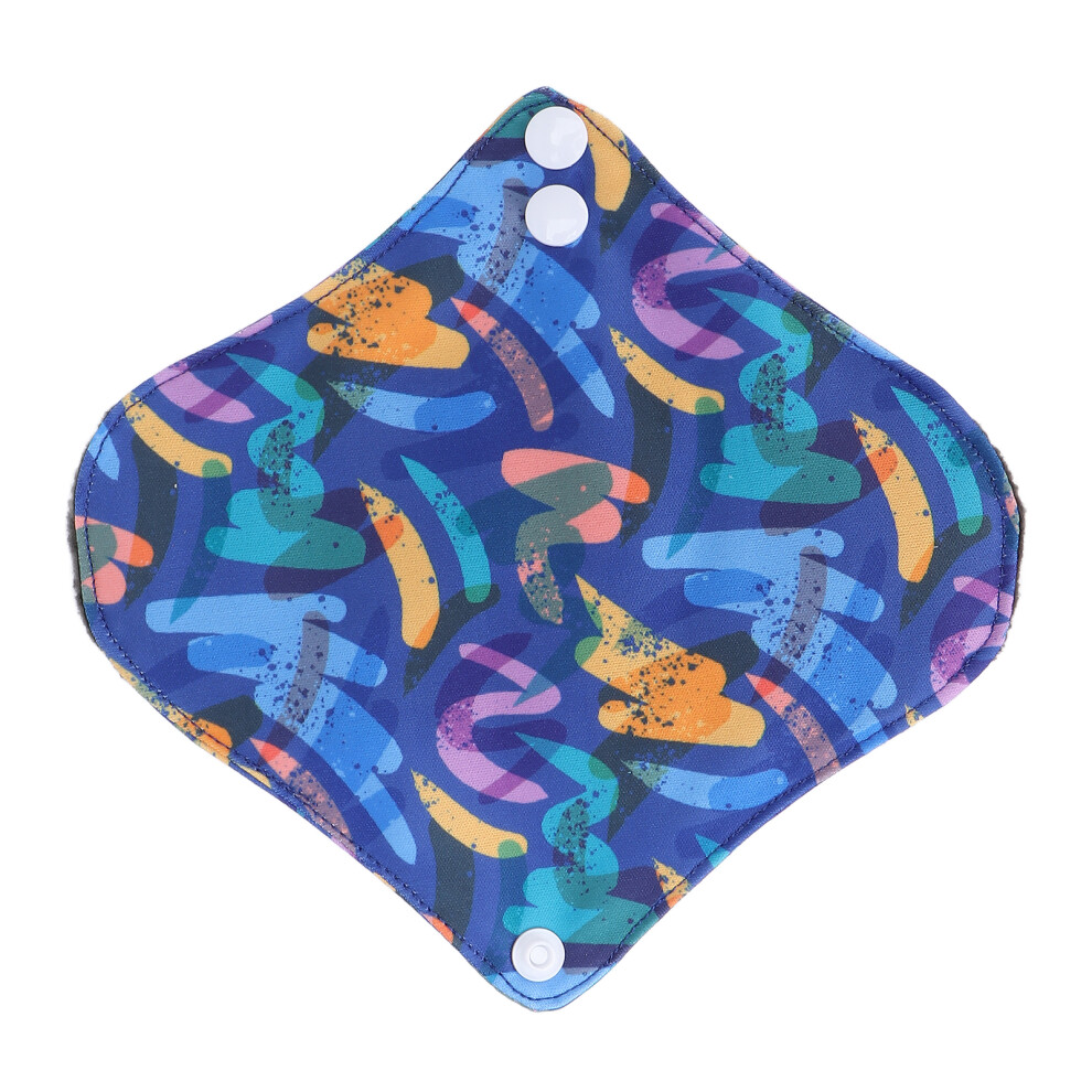 Sanitary Pads Reusable Wahsable Bamboo Charcoal Cloth Leakproof Sanitary Napkins for Women SG46