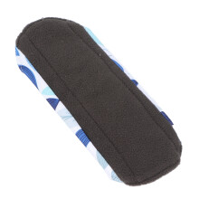 SG57 Serviette hygiénique lavable en charbon de bambou 18x18cm