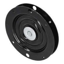 Piastra girevole con cuscinetto a sfera 158x158x20mm, ferro Q235