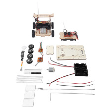 Kit fai-da-te per auto RC in legno senza fili 2xAA