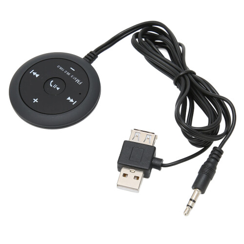 Adaptateur Bluetooth AUX V5.0+EDR, 5V, portée 10 m