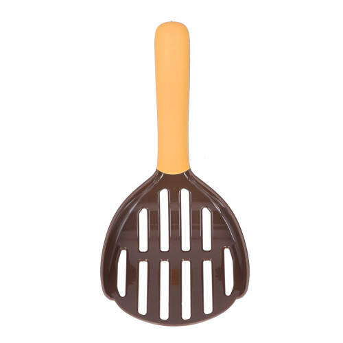 Pelle à litière pour chat 22,7  10,9 cm Café et orange 1