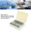 30Pcs Microscope Slides with Box Transparent Biology Prepared Slide Set for Laboratory 3