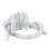 Tuyau de remplacement CPAP blanc, 1,8 m, 22 mm 1