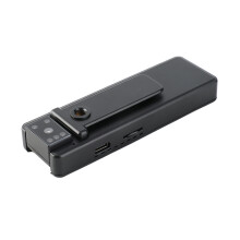 1080P videocamera HD indossabile 1500mAh 105x34x14mm nero