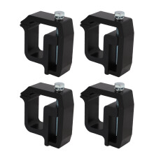 Truck Cap Topper Mounting Clamps Aluminum Replacement for CHEVY Silverado Sierra 1500 2500 3500