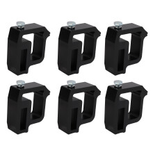 6 Set Truck Cap Mounting Clamps Replacement for Chevy Silverado Sierra 1500 2500 3500