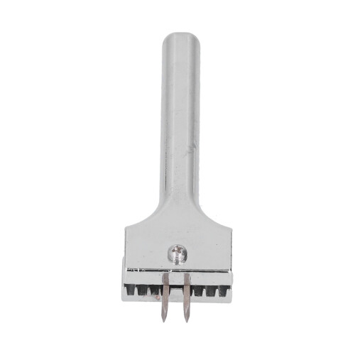 Punzone a forcella in metallo ad alta durezza per pelle 1 1