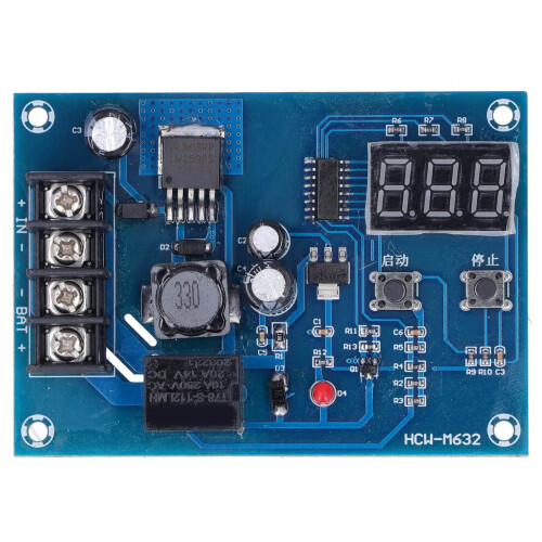 HCW-M632 Modulo di ricarica da 20A 82x58x18mm 12-24V 1