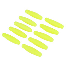 10 pezzi di pupe d'ape esca di patata 6 cm 8 g giallo dorato