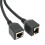 Câble RJ45 Ext 1-2Port CAT7 Noir, Noyau doré 10