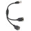 Câble RJ45 Ext 1-2Port CAT7 Noir, Noyau doré 5