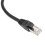 Câble RJ45 Ext 1-2Port CAT7 Noir, Noyau doré 6