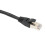 Câble RJ45 Ext 1-2Port CAT7 Noir, Noyau doré 4