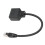 Cavo adattatore Ethernet RJ45 1-2 porte Nero CAT7 11