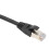 Cavo adattatore Ethernet RJ45 1-2 porte Nero CAT7 8