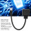 Cavo adattatore Ethernet RJ45 1-2 porte Nero CAT7 3